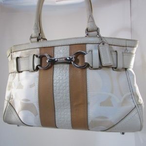 "HOST PICK" Coach Hamptons Signature Satchel